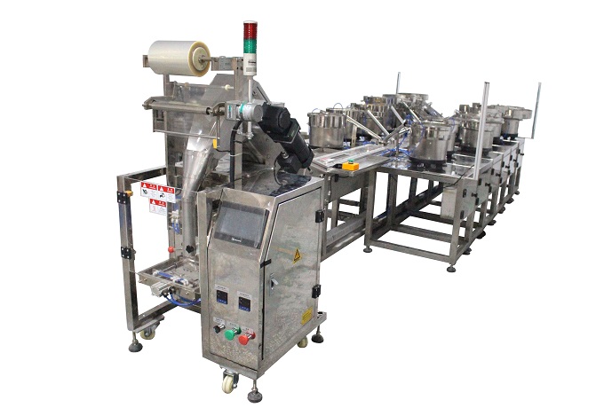 十二盤不銹鋼拖斗包裝機